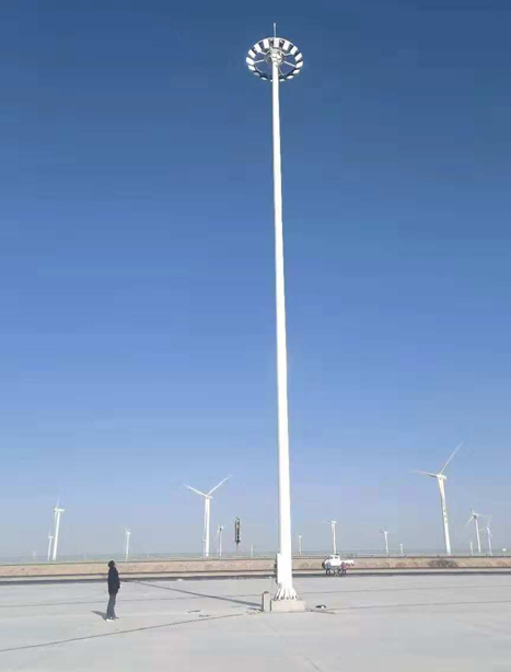 瓜州高速路服务区特克斯高杆灯项目